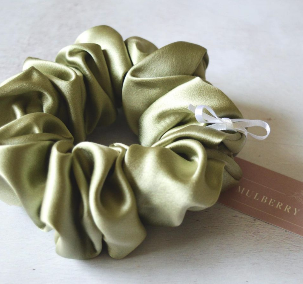 Silk Scrunchie - Willow