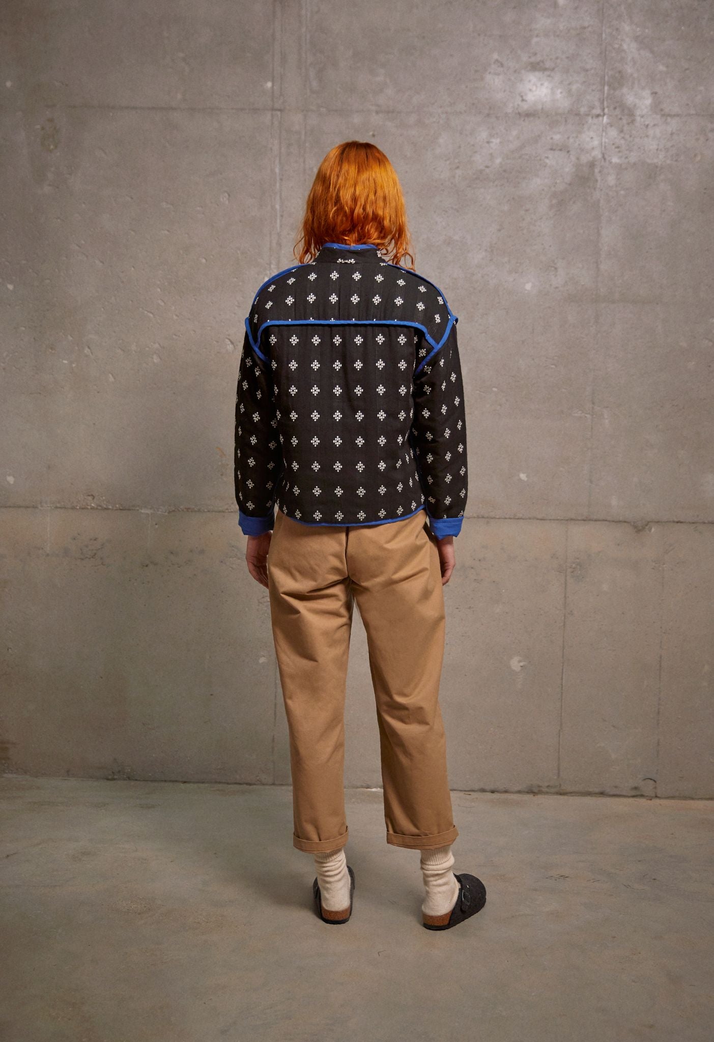 Pan Jacket - Black/Blue Reversible