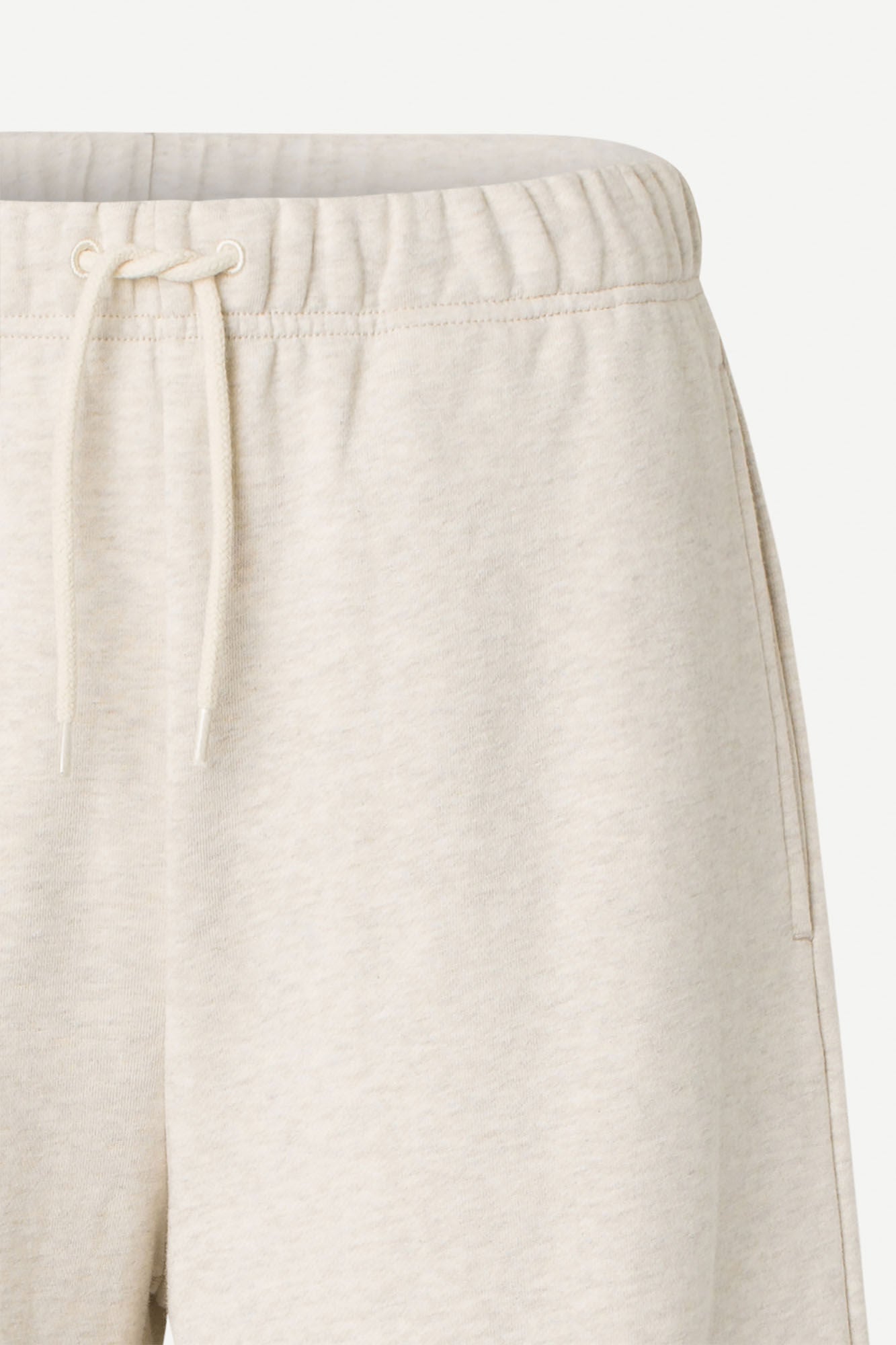 Elli Trousers - Whisper White Melange
