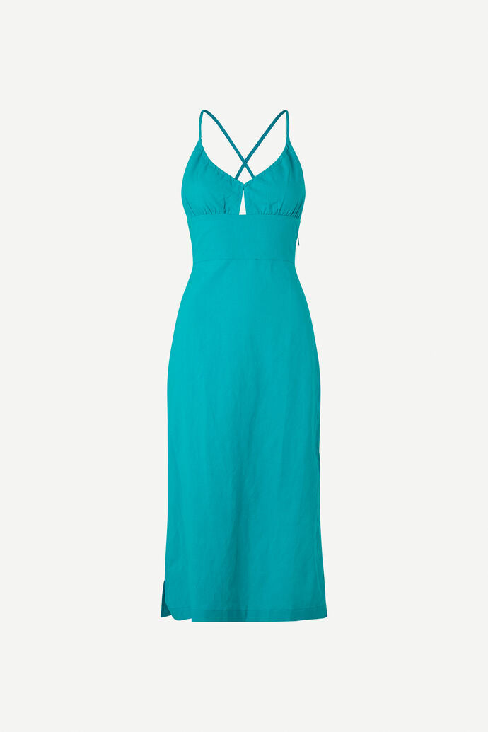 Holly Dress - Tile Blue