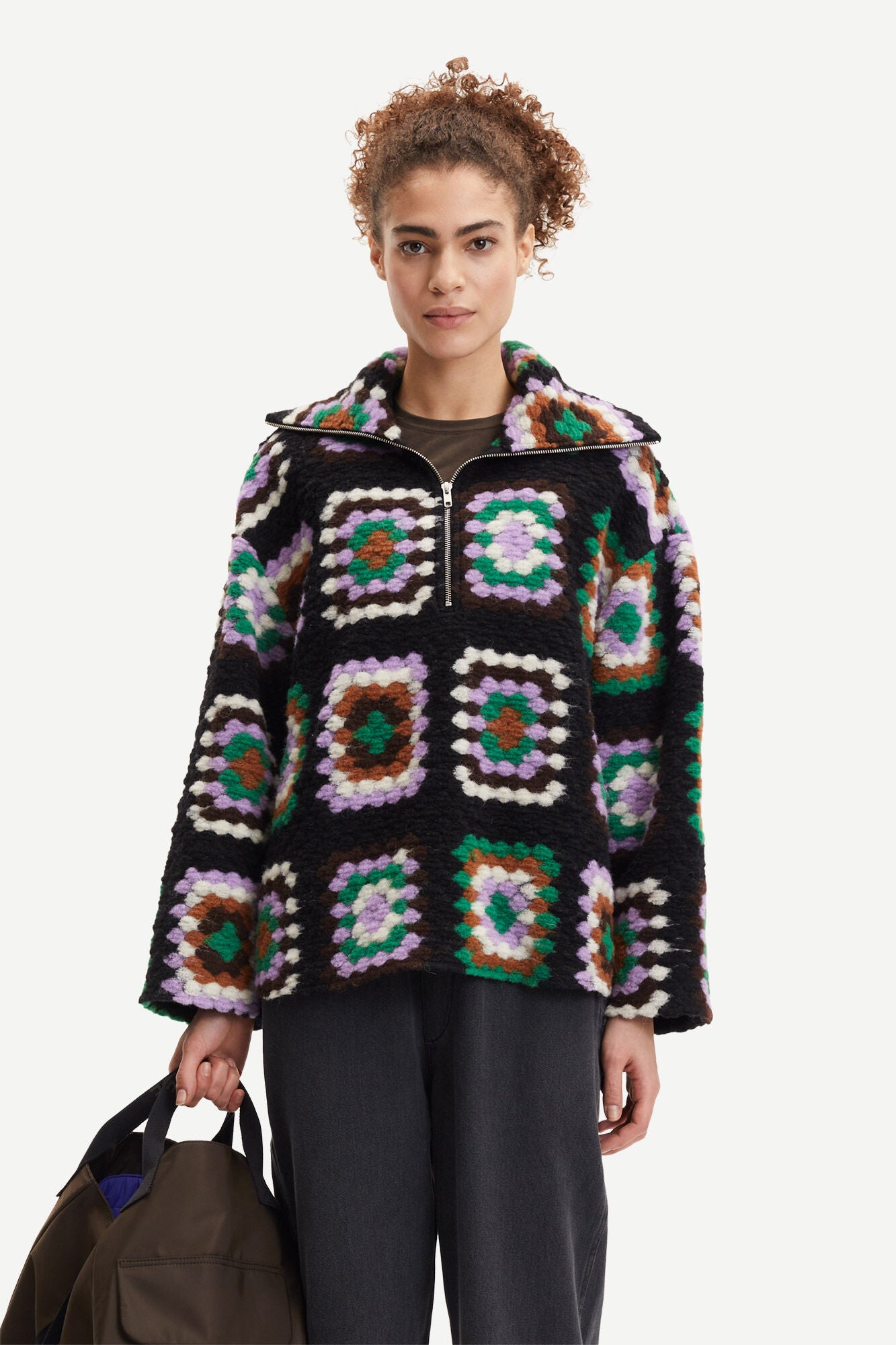 Tess Overshirt - Crochet