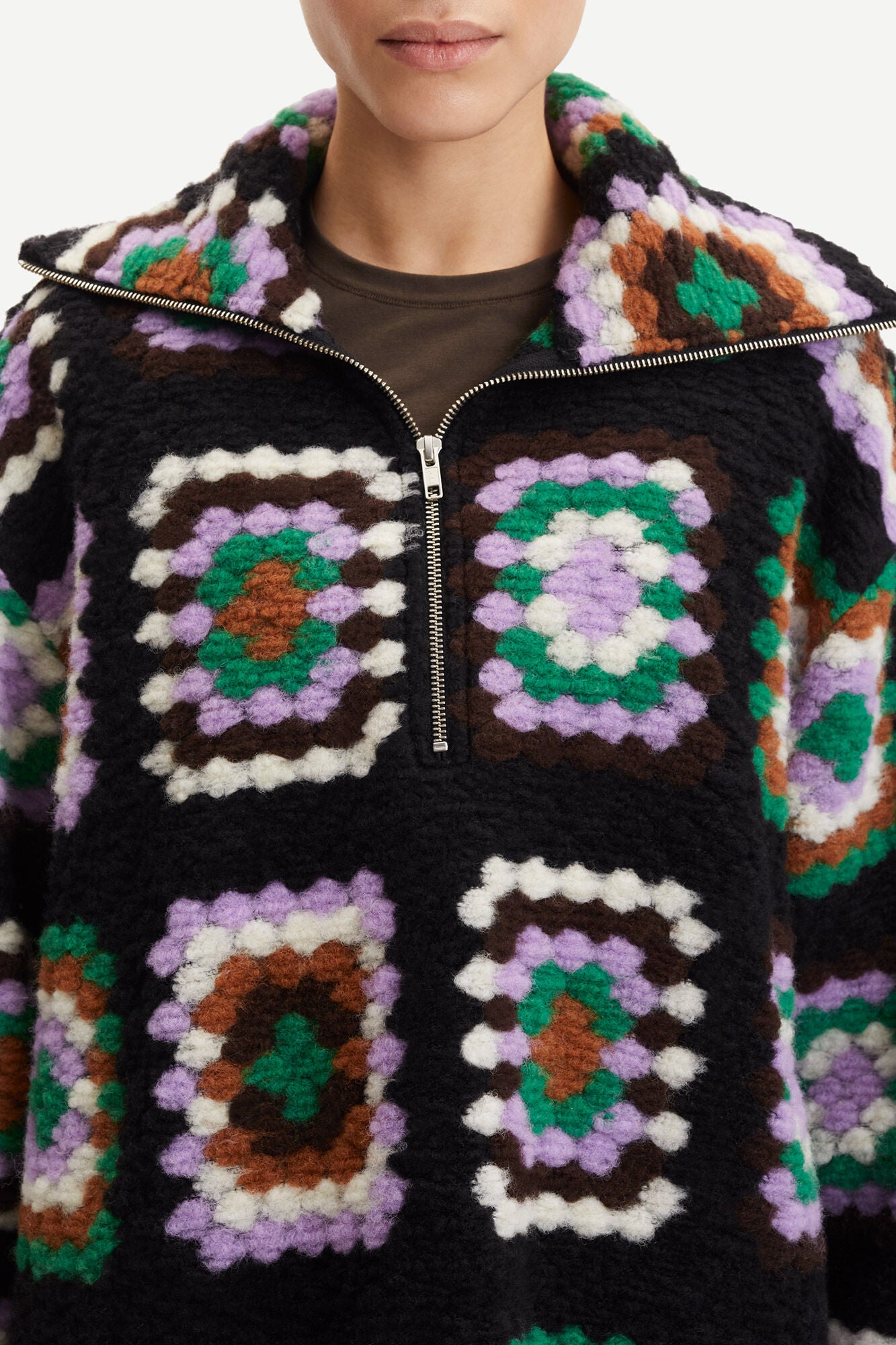 Tess Overshirt - Crochet