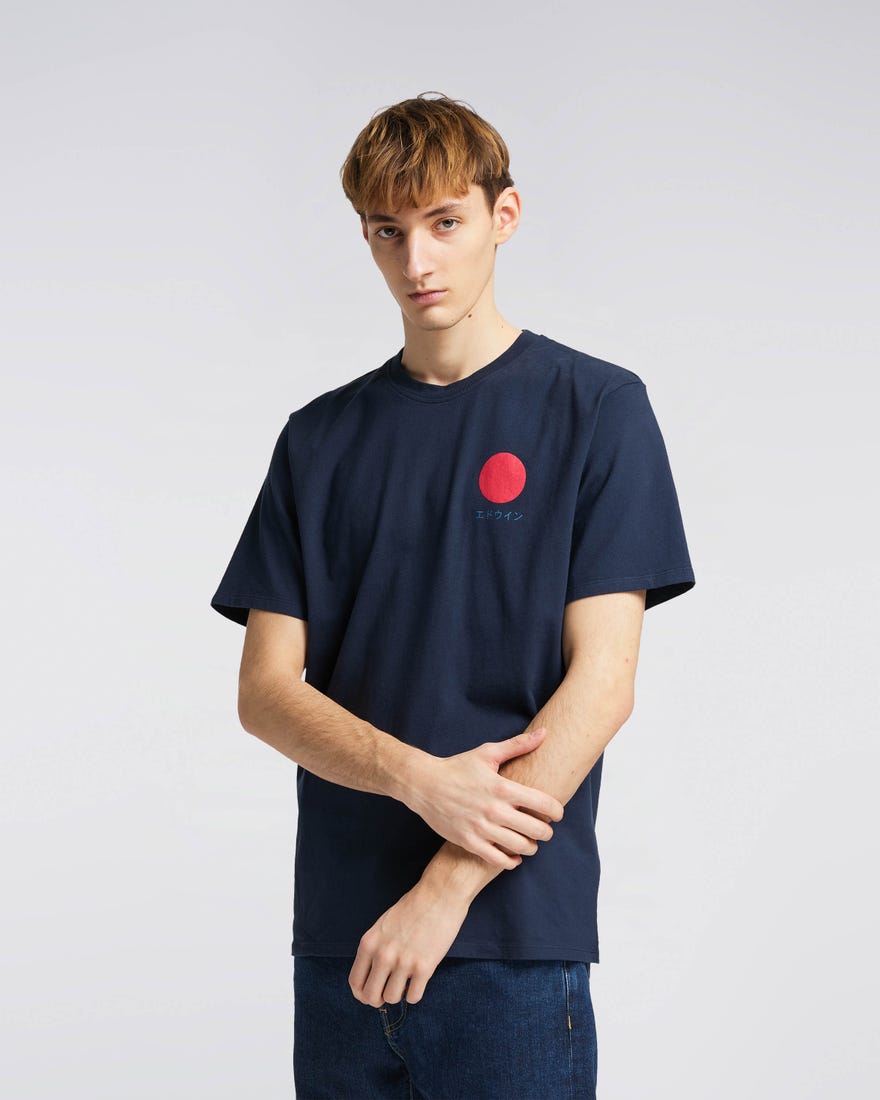 Japanese Sun T-Shirt - Navy Blazer