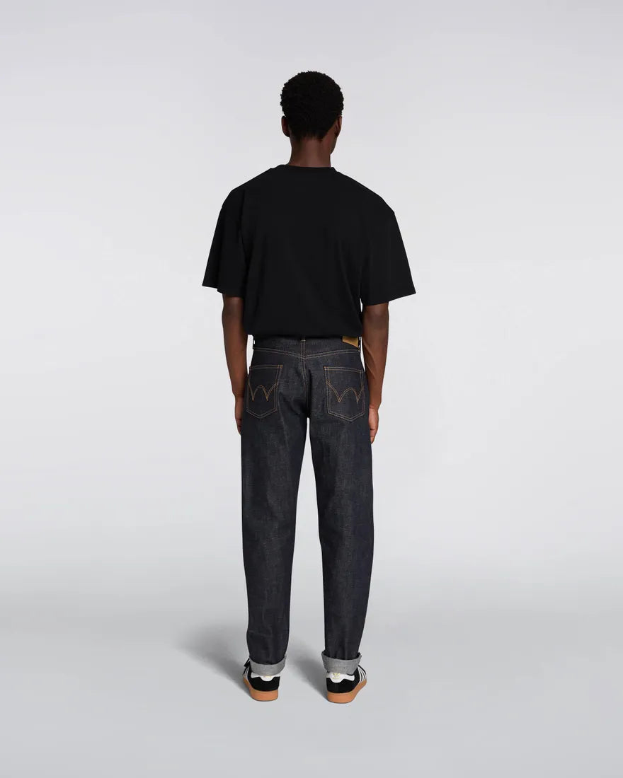 Regular Taper - Dark Pure Indigo Rainbow Selvage 13.50z - Blue Unwashed