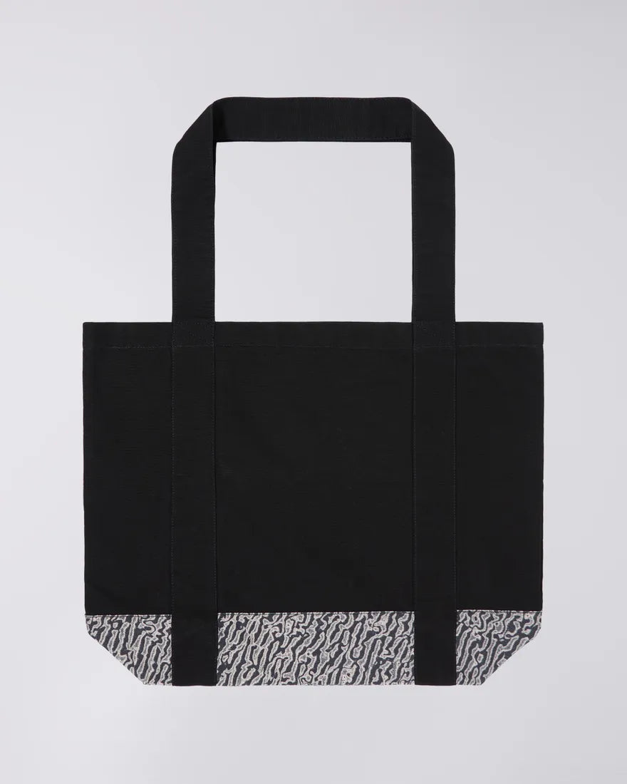 Roy Tote Bag (Panama Canvas) - Black/Gyo