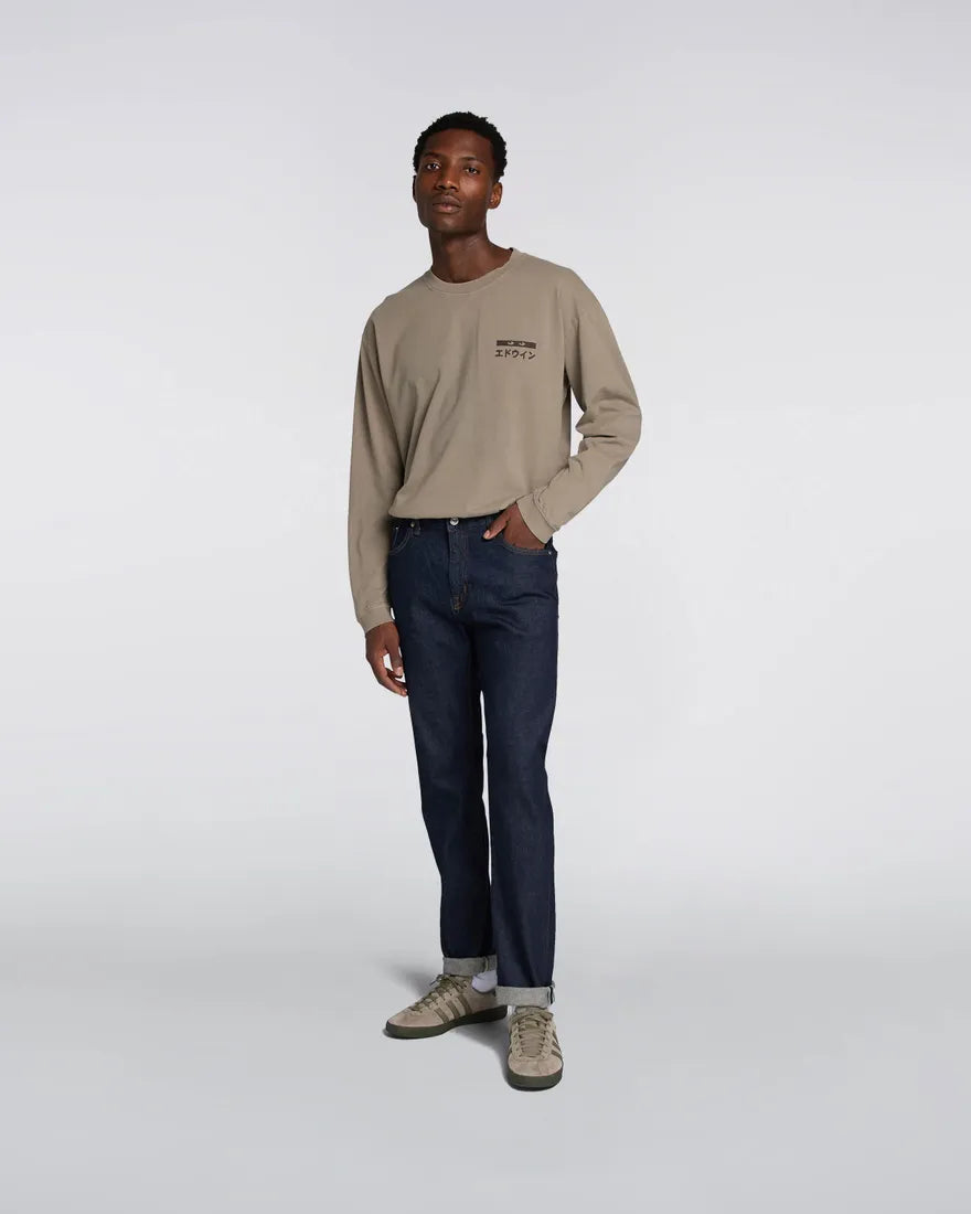 Slim Tapered - 12.5oz Green White Stretch Selvage - Blue/Rinsed