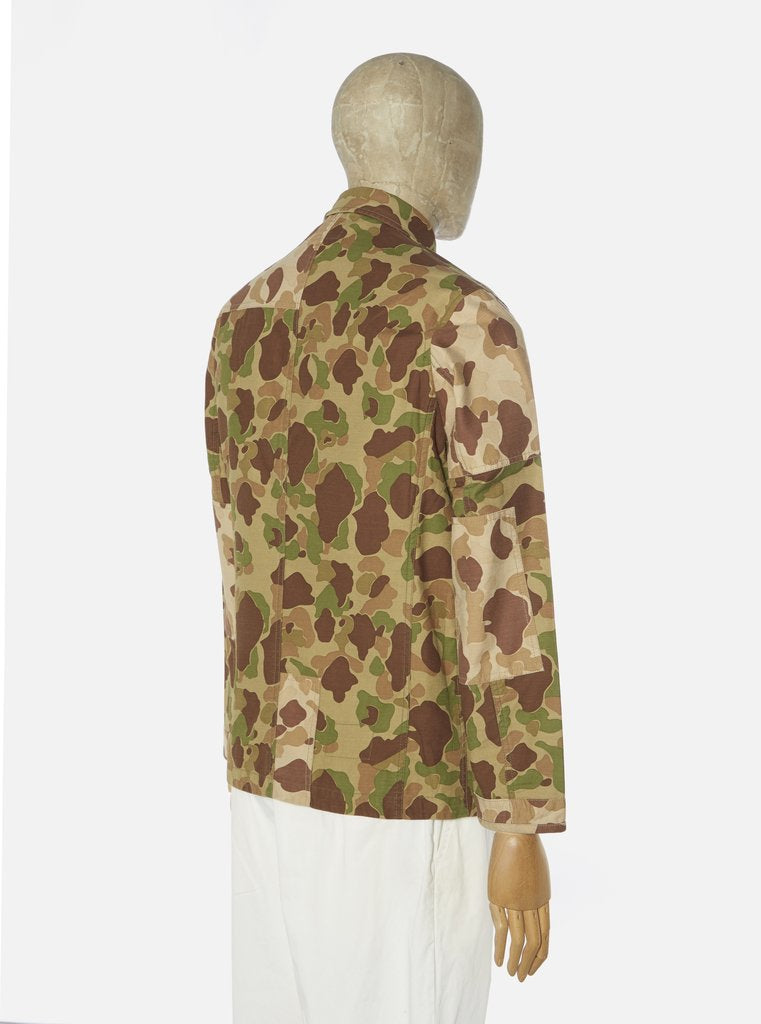 Universal Works - Patched Mill Bakers Jacket - Olive Camo