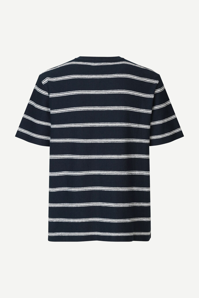 Katlego T-Shirt - Salute Navy Stripe