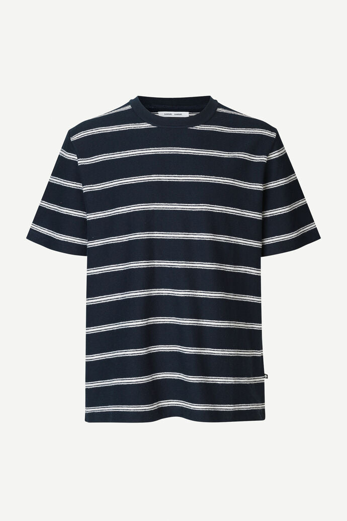 Katlego T-Shirt - Salute Navy Stripe
