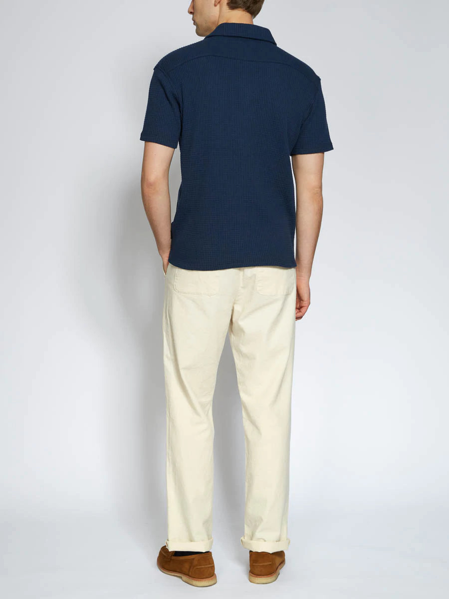 Riviera SS Jersey Shirt Morval - Navy