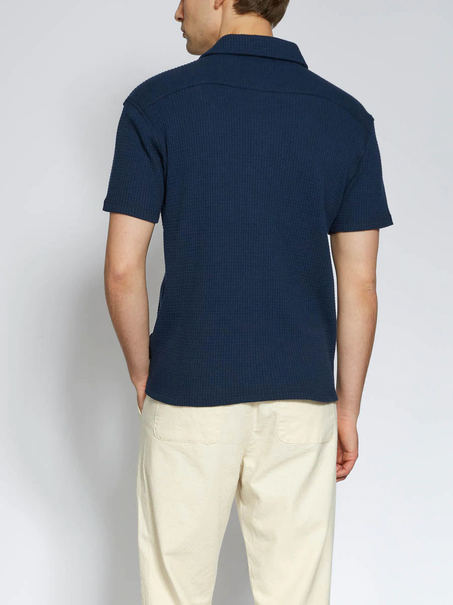 Riviera SS Jersey Shirt Morval - Navy