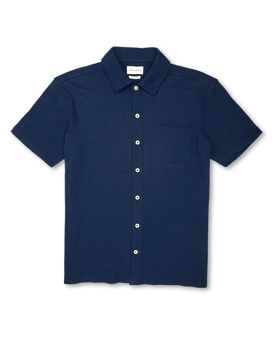 Riviera SS Jersey Shirt Morval - Navy