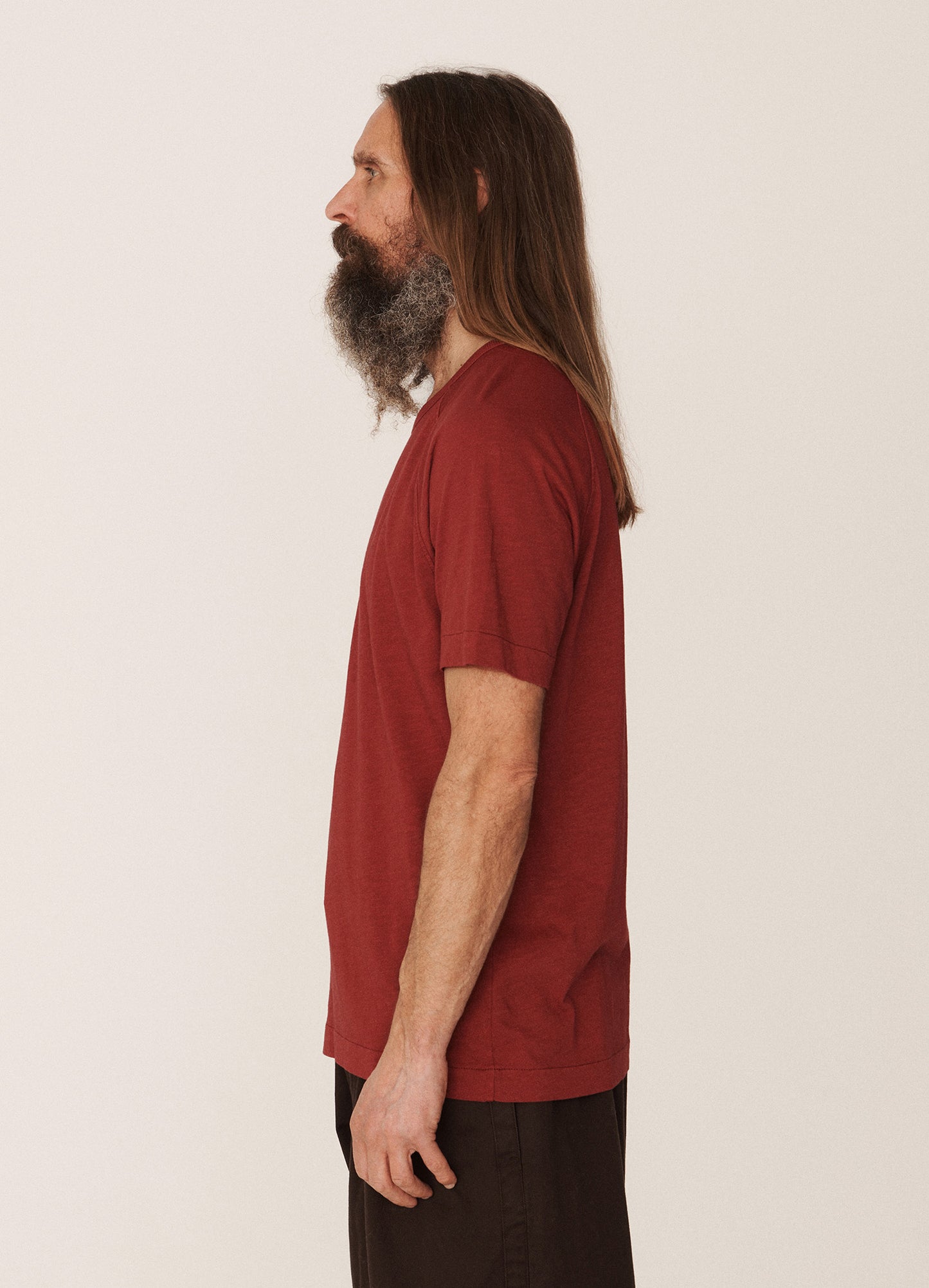 Television Raglan T-Shirt - Burgundy