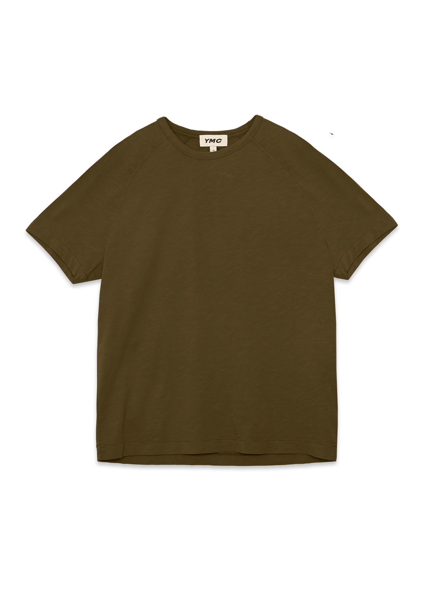 Television Raglan T-Shirt - Olive