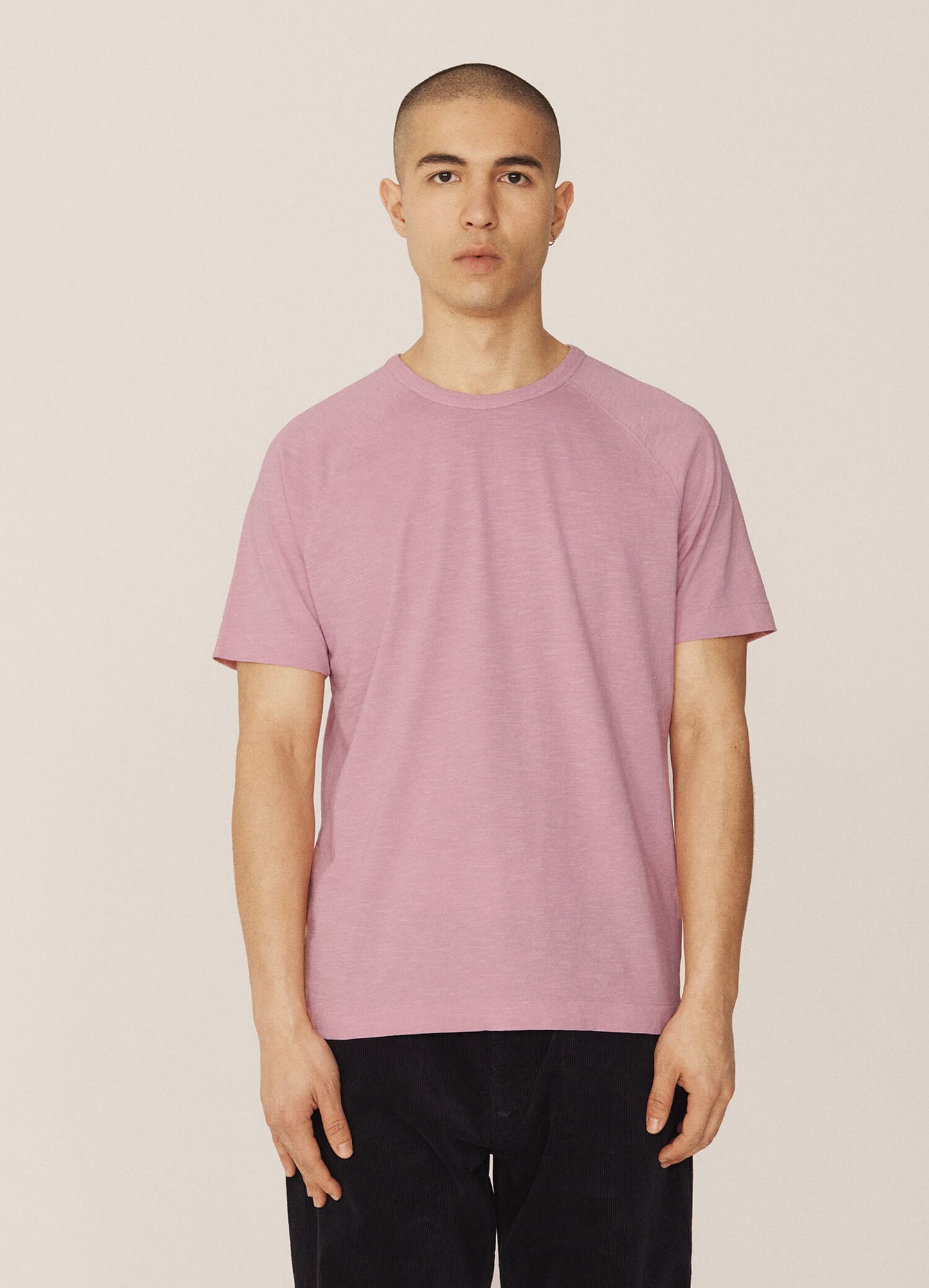 Television Raglan T-Shirt - Pink