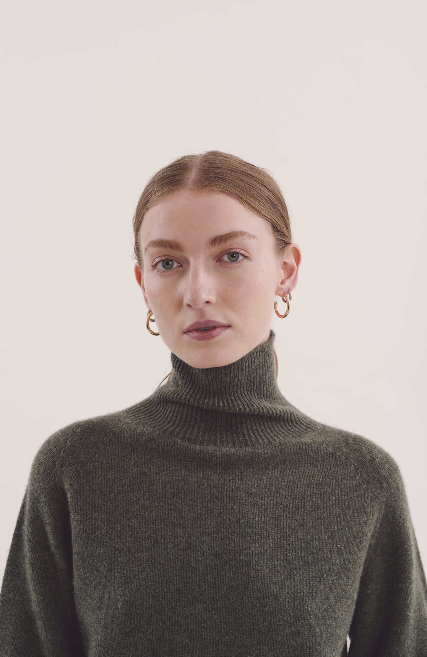YMC - Layter Roll Neck - Olive