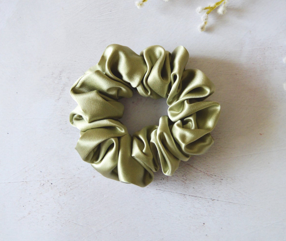 Silk Scrunchie - Willow