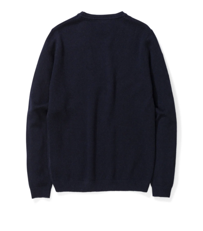 Sigfred Lambswool - Dark Navy