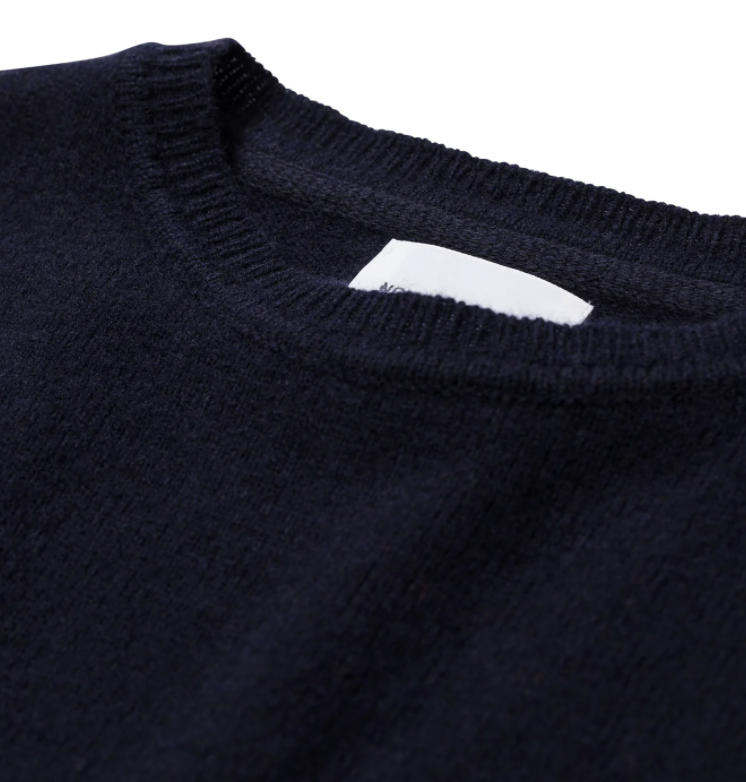 Sigfred Lambswool - Dark Navy