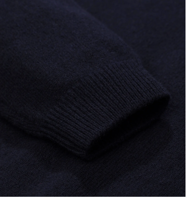 Sigfred Lambswool - Dark Navy