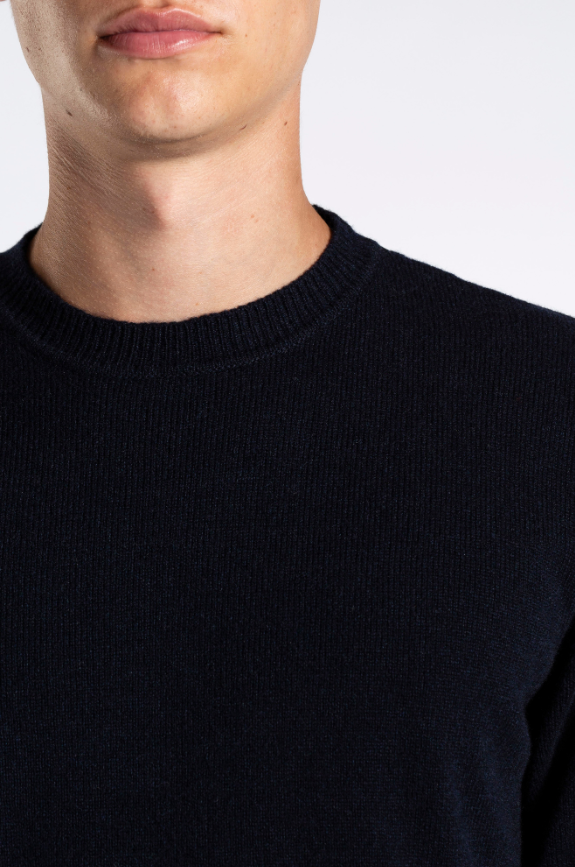 Sigfred Lambswool - Dark Navy