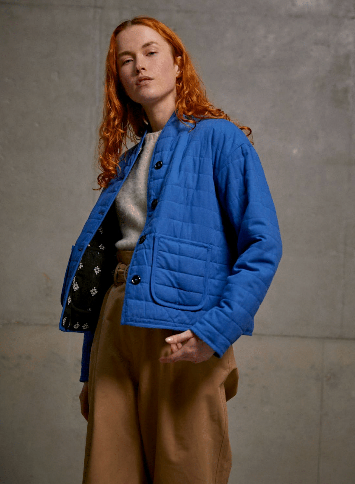 Pan Jacket - Black/Blue Reversible