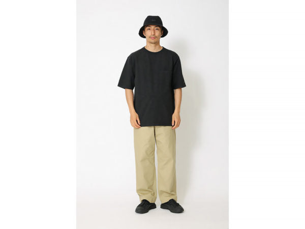 Recycled Cotton Heavy T-Shirt - Black