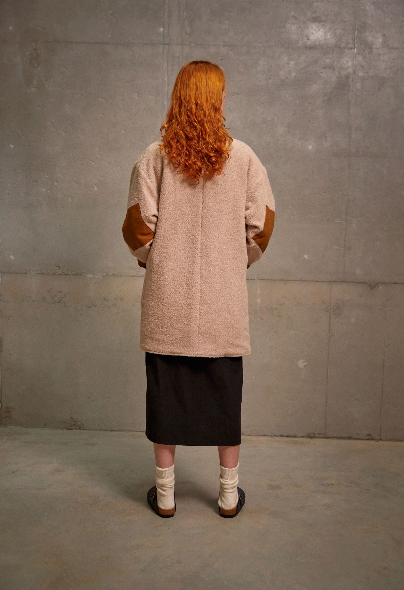 Mona Coat - Tobacco/Natural