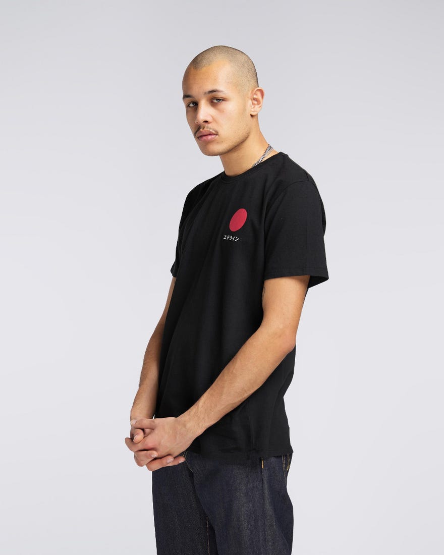 Japanese Sun T-Shirt - Black