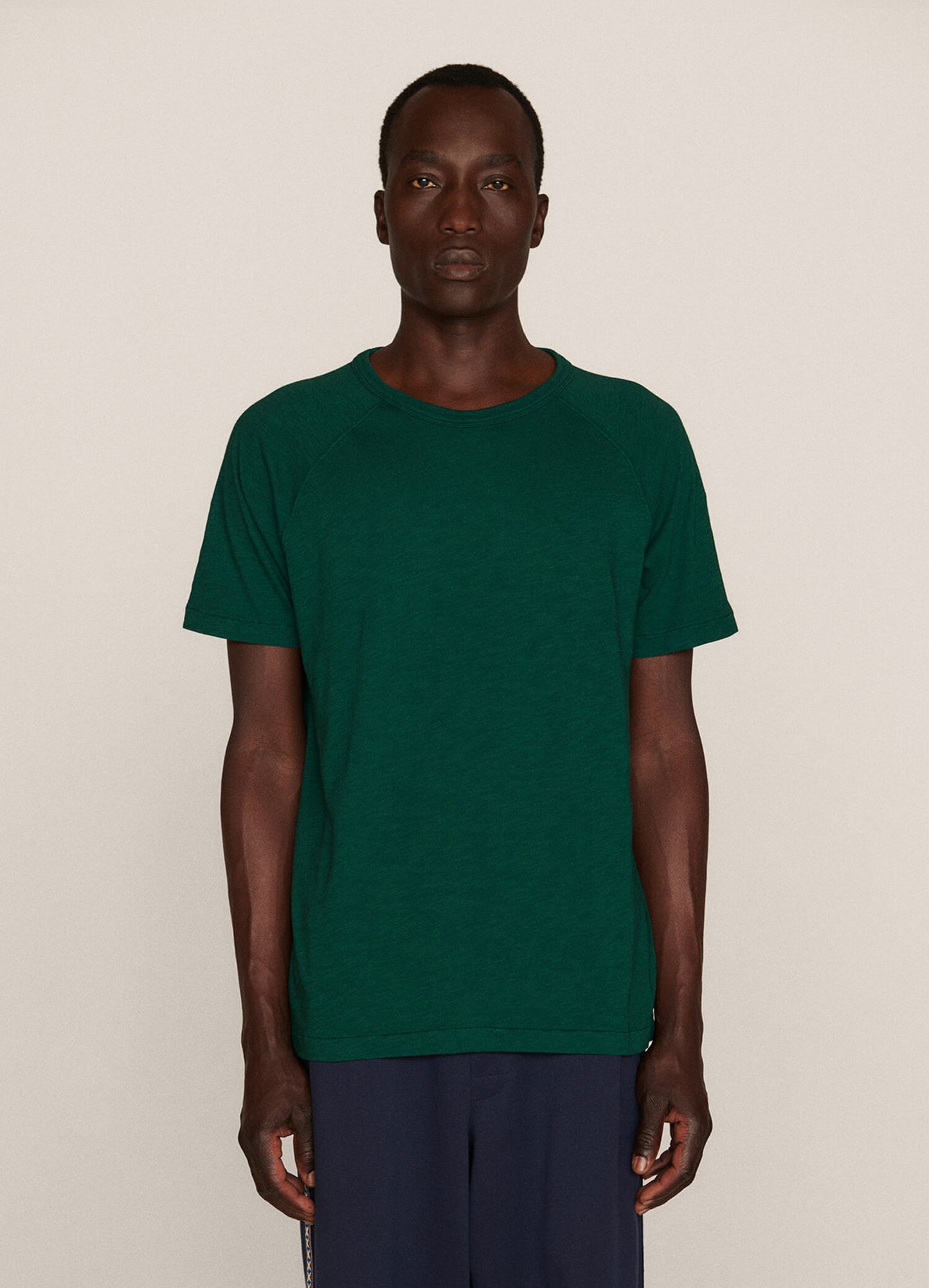 Television Raglan T-Shirt - Green