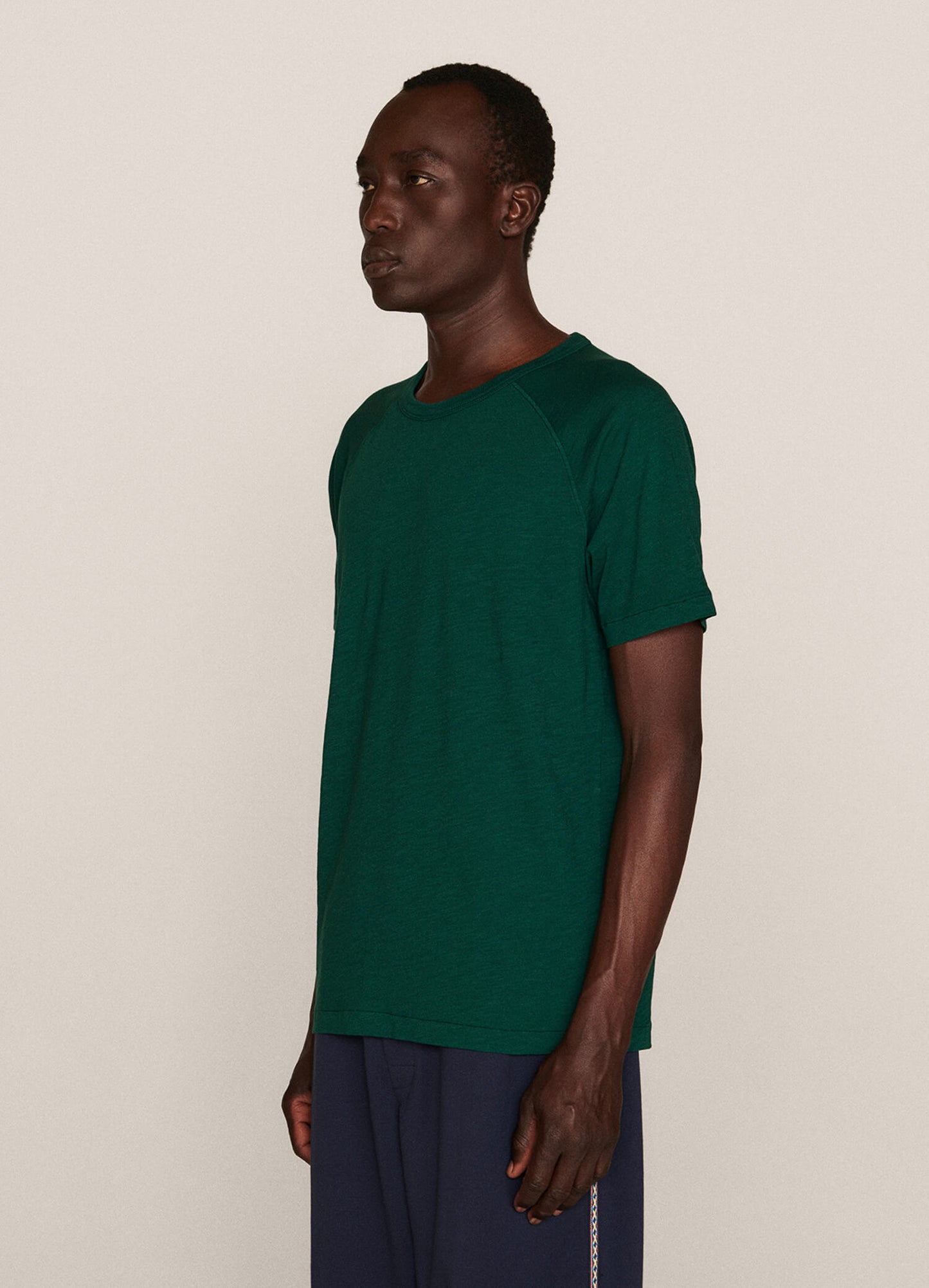 Television Raglan T-Shirt - Green