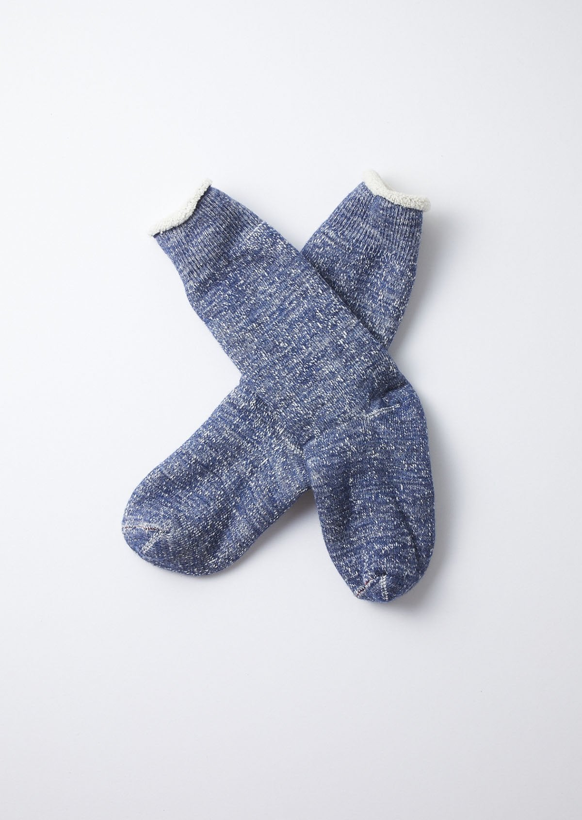 Double Face Crew Socks - Deep Ocean - R1001