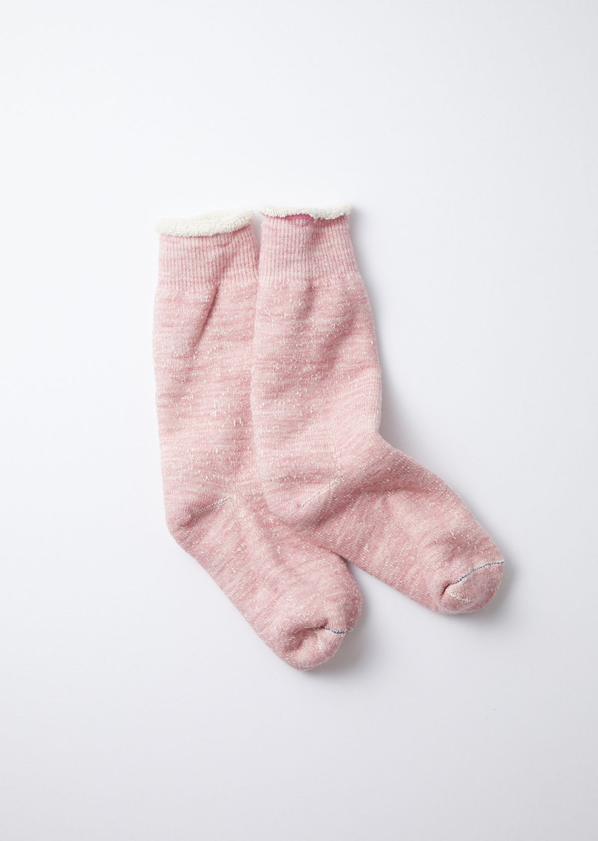 Double Face Crew Socks - L.Pink - R1001