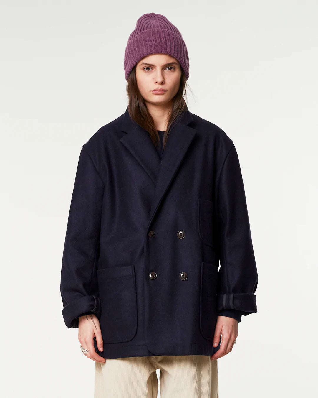Blazer - Navy Wool