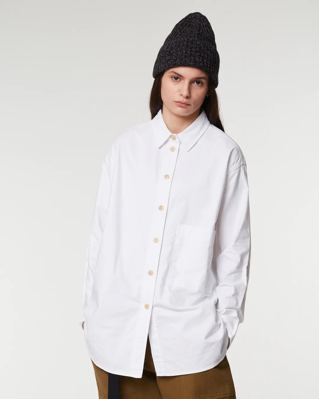 Maxi Shirt Oxford - White