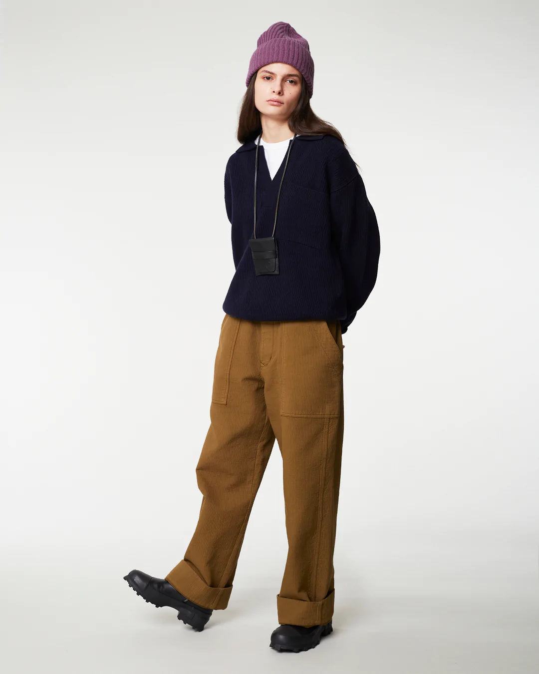 Rugby Sweater - Wool - Navy