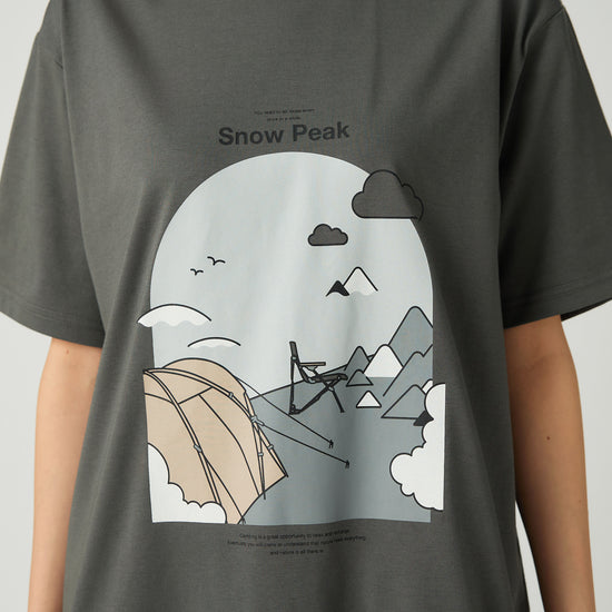 
                  
                    Camping Graphic T-Shirt - Grey
                  
                
