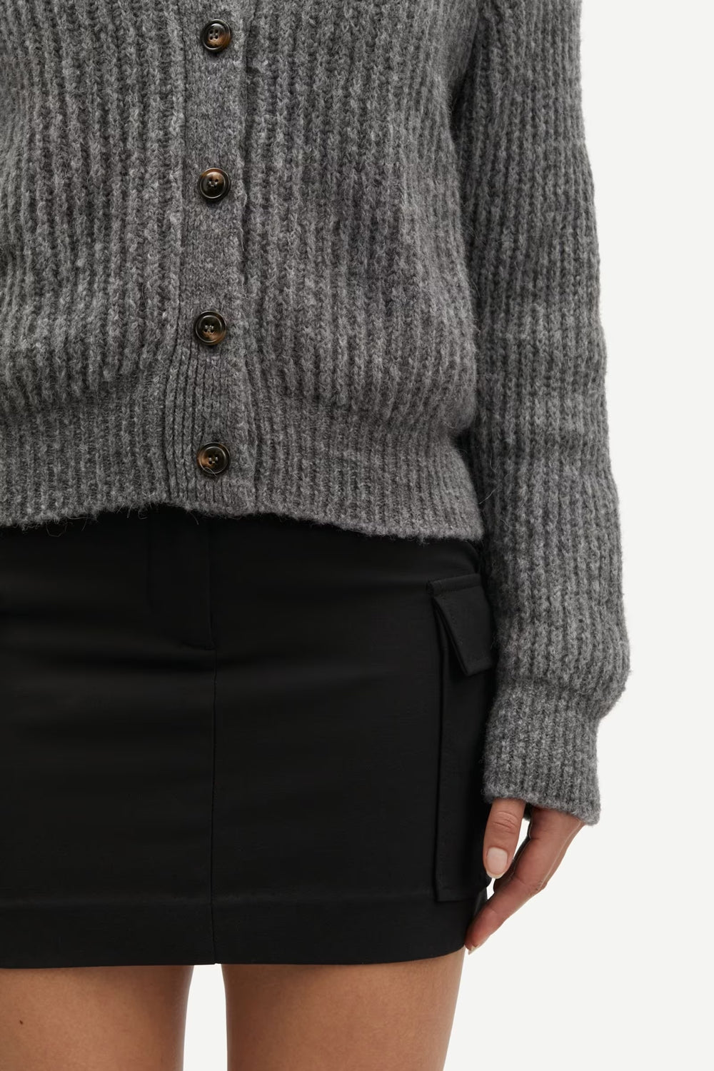 Salayla Cardigan 15009 - Grey Melange