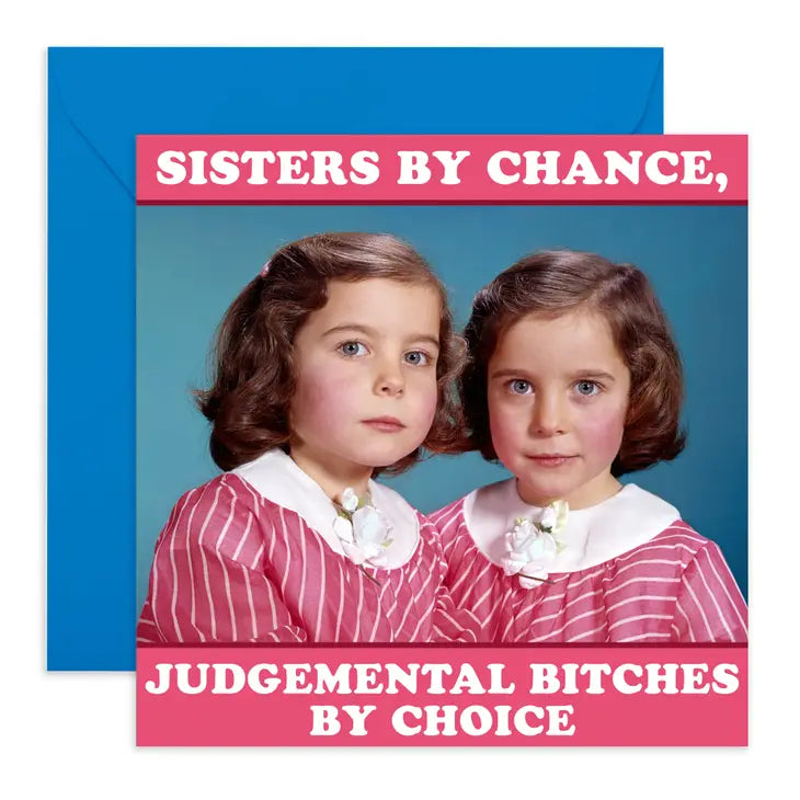 Sisters By Chance - Card