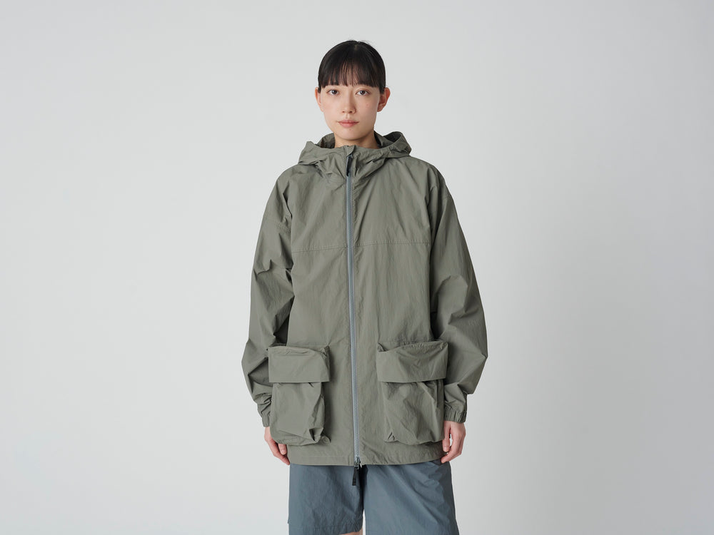 
                  
                    Nylon Tussah Jacket - Light Olive
                  
                