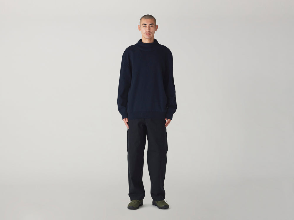 
                  
                    Knit High Neck - Navy
                  
                