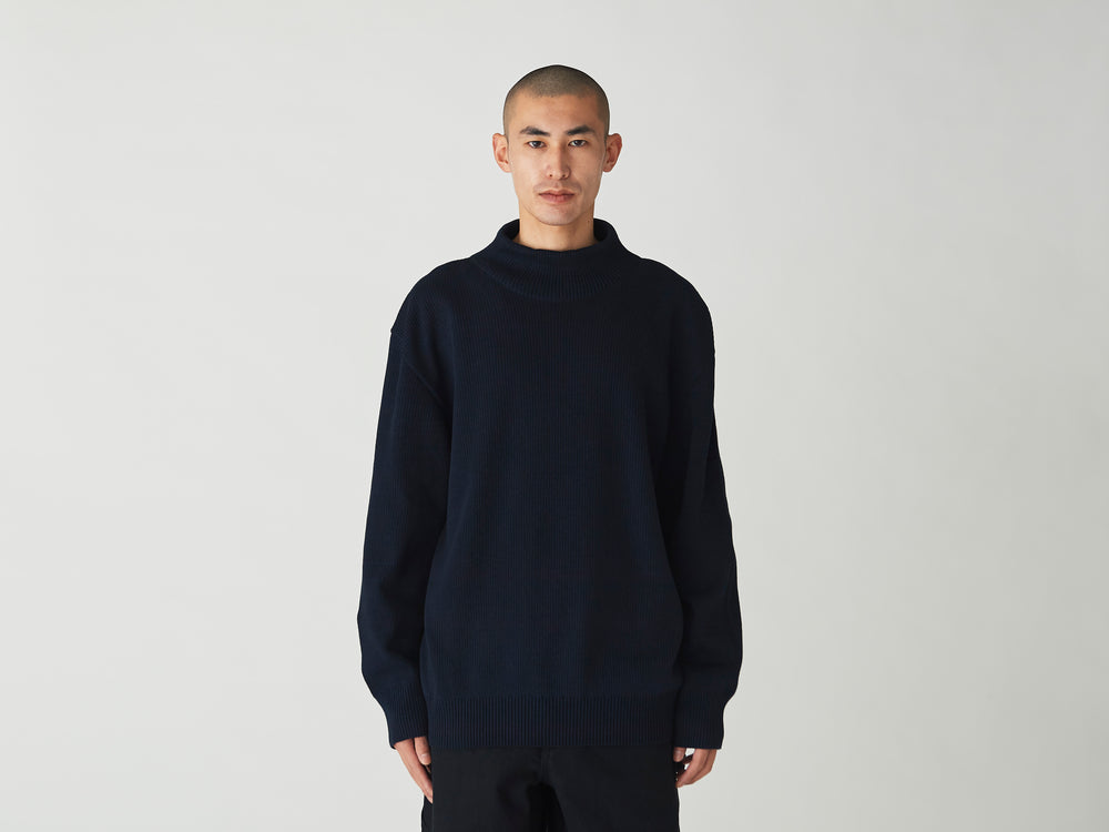 
                  
                    Knit High Neck - Navy
                  
                