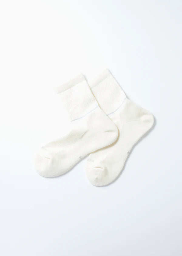 All Rounder Merino Crew Sock - Off White - R1483