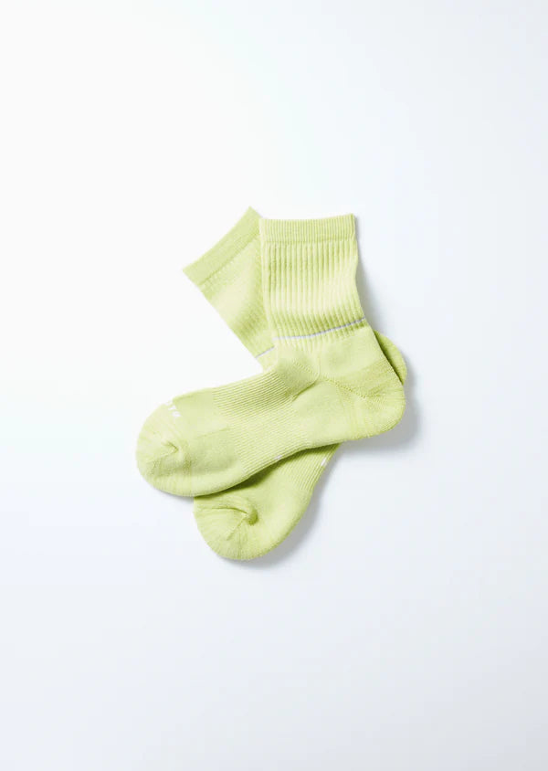 All Rounder Merino Crew Sock - Lime - R1483