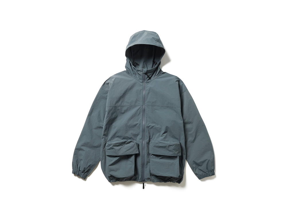Nylon Tussah Jacket - Grey