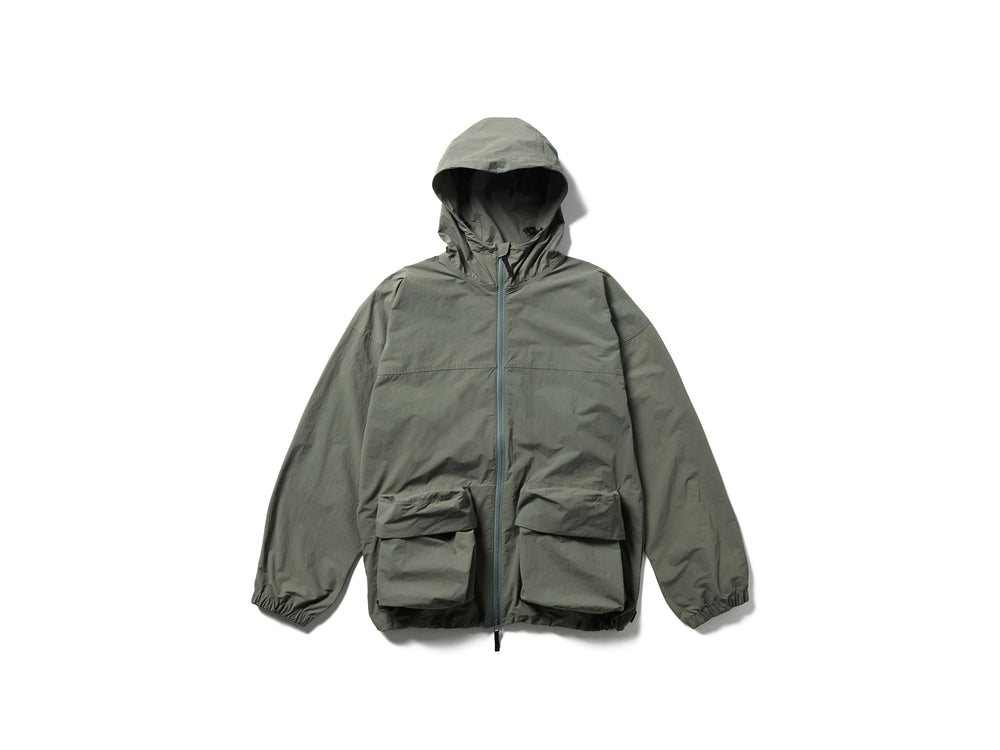 Nylon Tussah Jacket - Light Olive