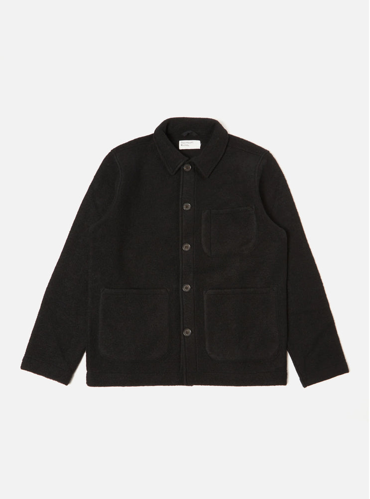 
                  
                    Field Jacket Wool Fleece - Black
                  
                