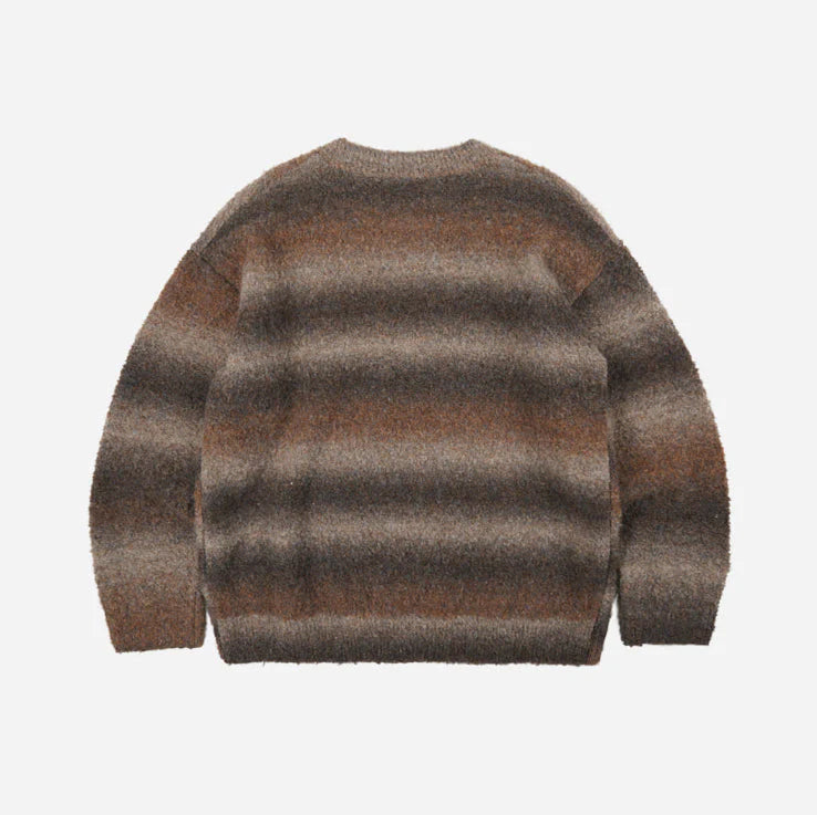 
                  
                    Gradation Boucle Knit - Brown
                  
                