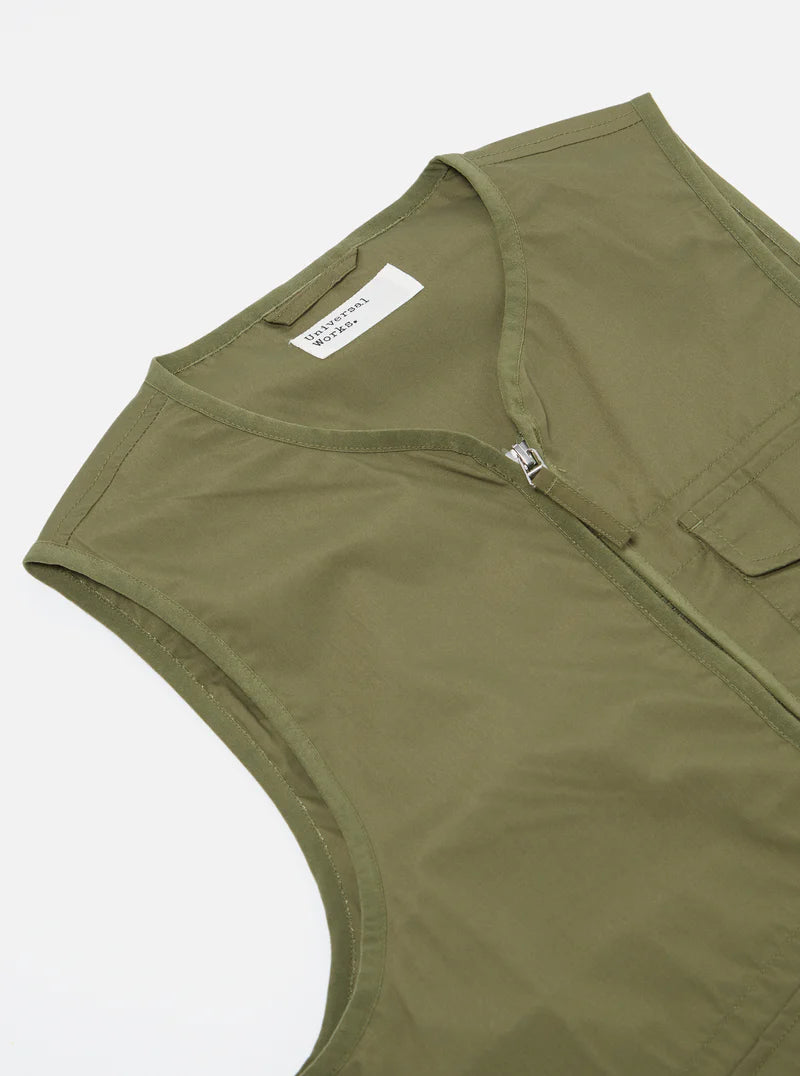 
                  
                    Parachute Liner Gilet - Recycled Poly Tech - Olive
                  
                