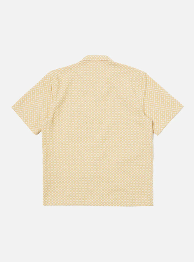 
                  
                    Road Shirt - Tile 3 Cotton - Yellow
                  
                
